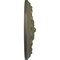 Ekena Millwork Flower Spiral Ceiling Medallion (Fits Canopies up to 2"), 12 1/4"OD x 2 1/4"P, Painted Turtle CM12FLPTF - alternate 2